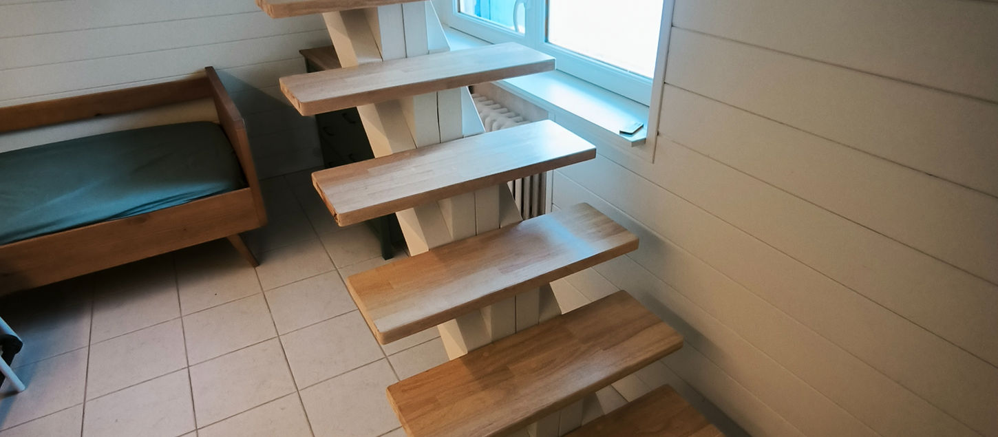 Création d'un escalier