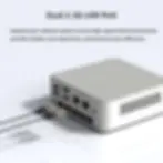 Miniatura: Mini Pc Amd Nuc Ryzen 5 5600h DDR5 Ram SSD NVMe PCIe 4.0 x4