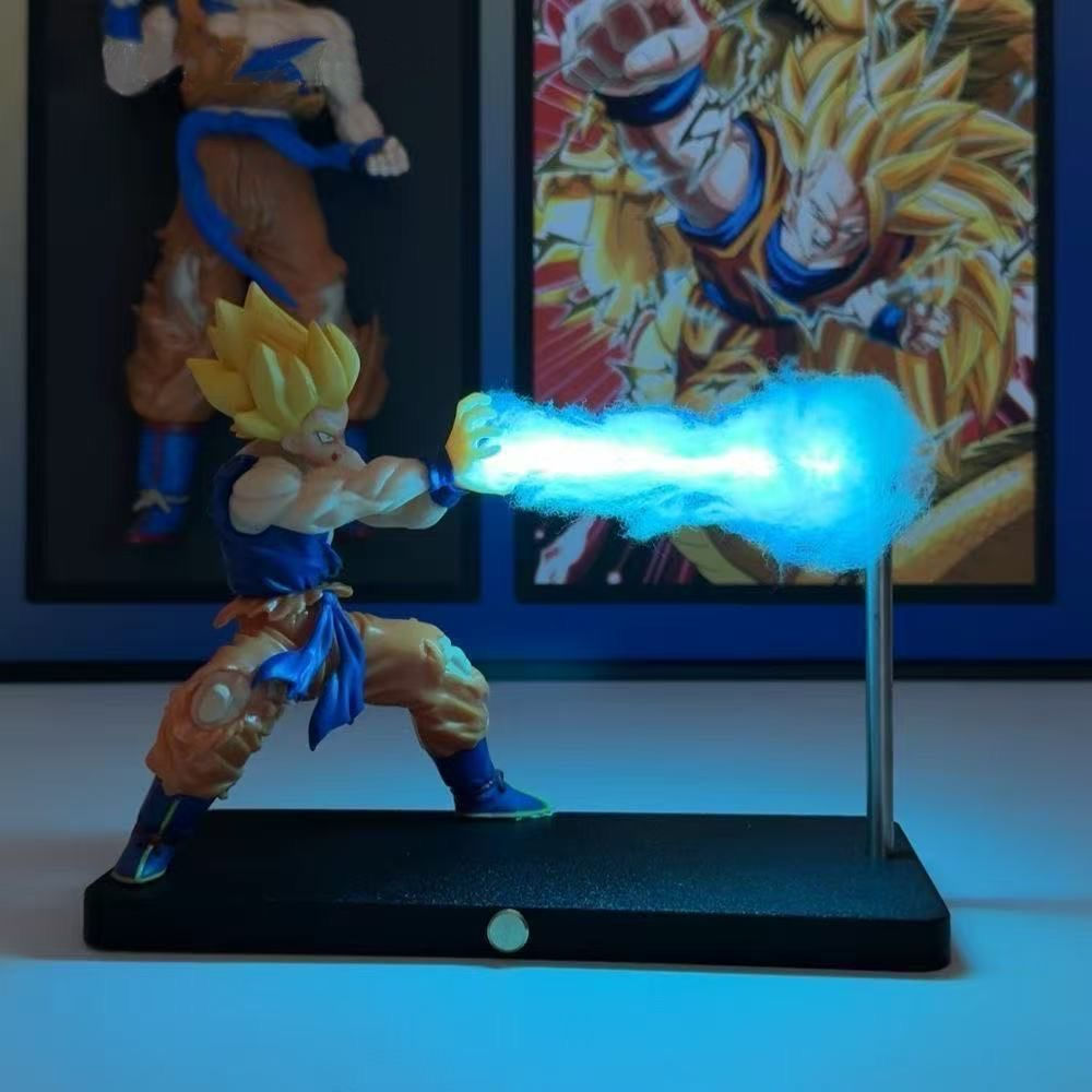 Son Goku Kamehameha night lamp