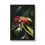Thumbnail: Framed Vertical Print- Poinsettia & Bee