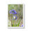 Thumbnail: Framed Vertical Print - Hummingbird & Purple Flowers