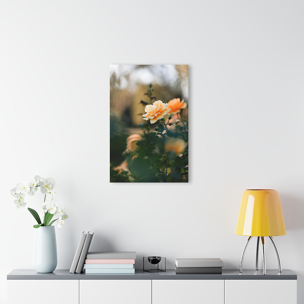 Thumbnail: Acrylic Print - Orange Roses