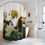 Thumbnail: Shower Curtain - Yellow Roses at Sunset