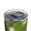 Thumbnail: Skinny Tumbler with Straw, 20oz- White Plumeria Flowers