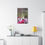 Thumbnail: Vertical Canvas Print- White Foxglove Flower