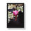 Thumbnail: Framed Vertical Print - Pink Water Lily