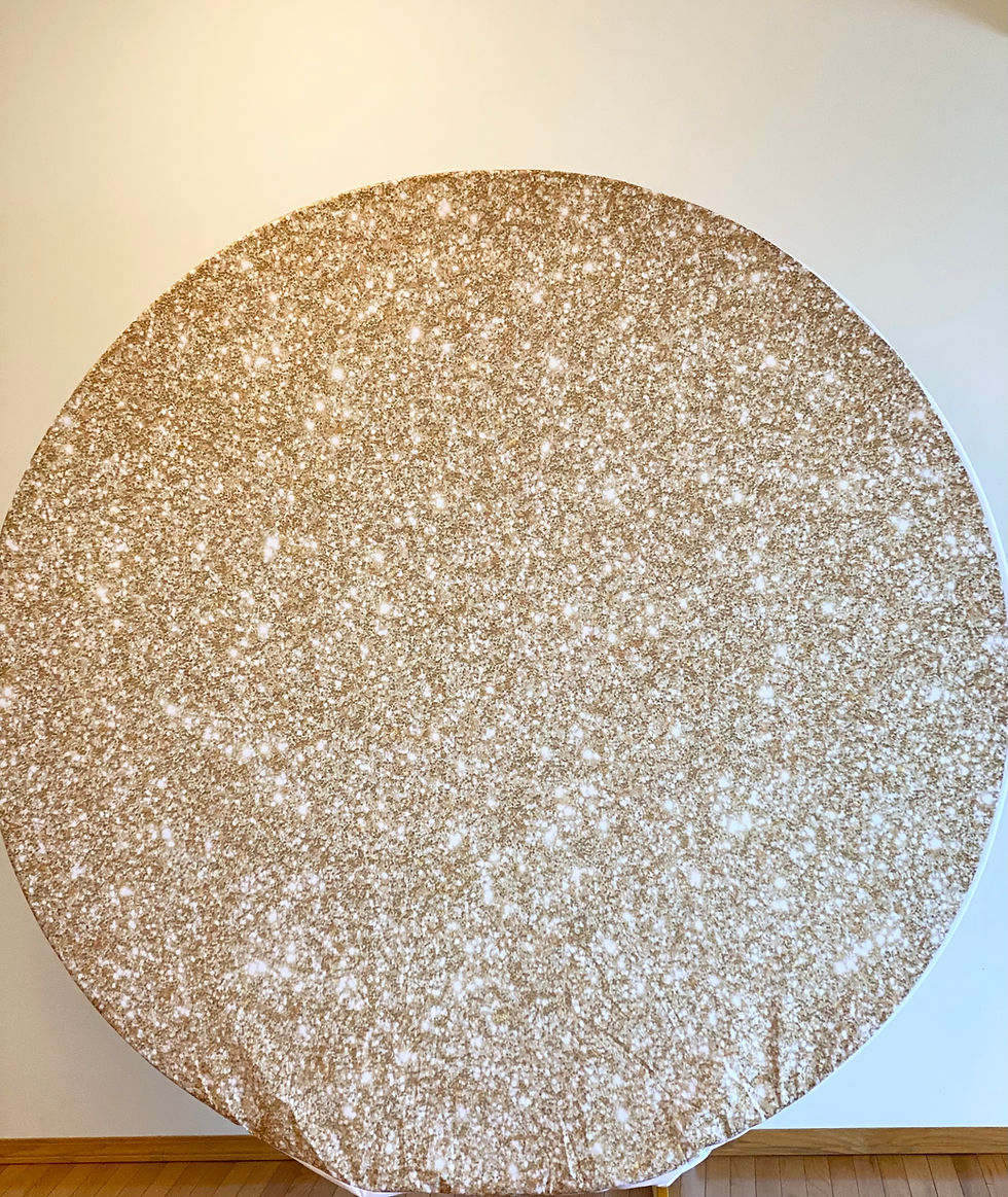 Thumbnail: Round Backdrop Stand and Cover- HEAVY DUTY