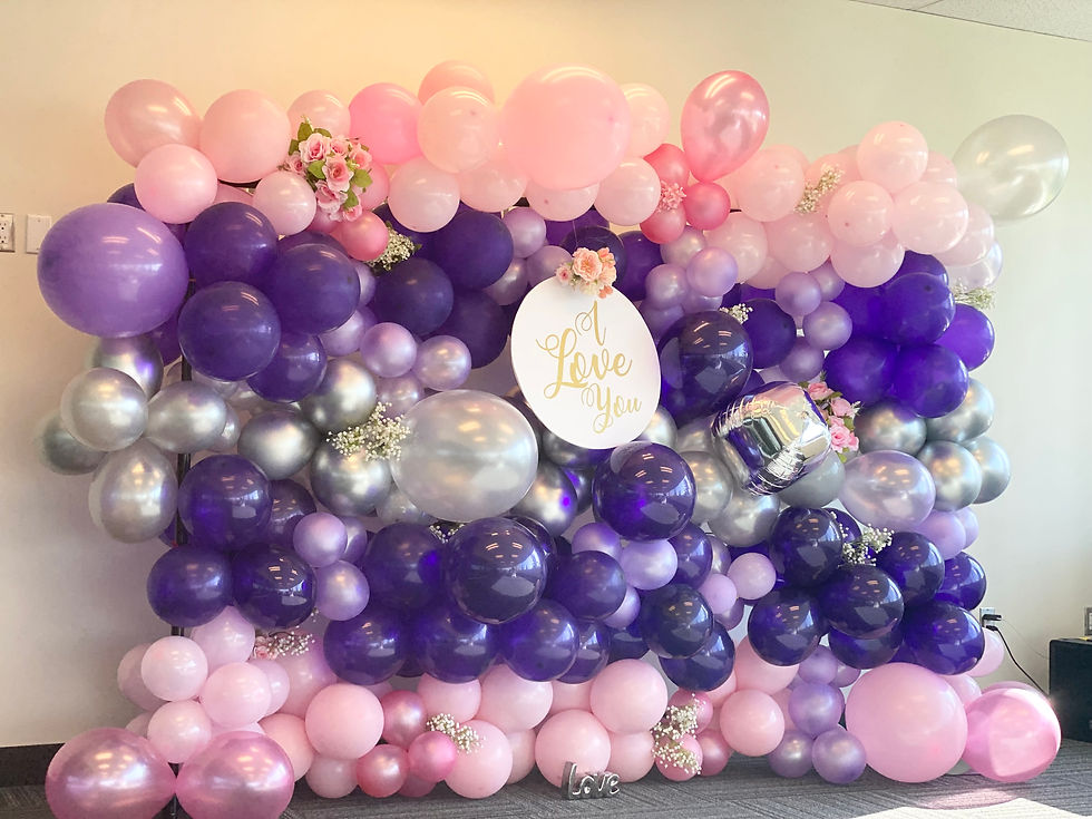 Thumbnail: Balloon Garland with Backdrop