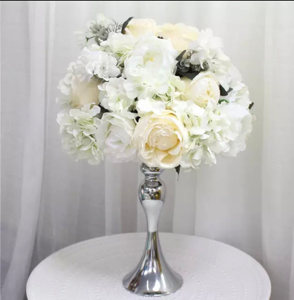Silk Rose Hydrangea Peonies Artificial Flower Ball- 35 cm