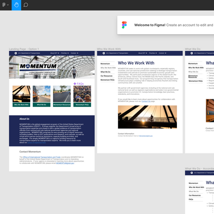 High fidelity prototype using Figma.
