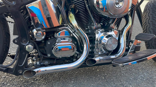 Original Sideturnout Exhaust for 84~06 TC88/オリジナル 84~06 TC88