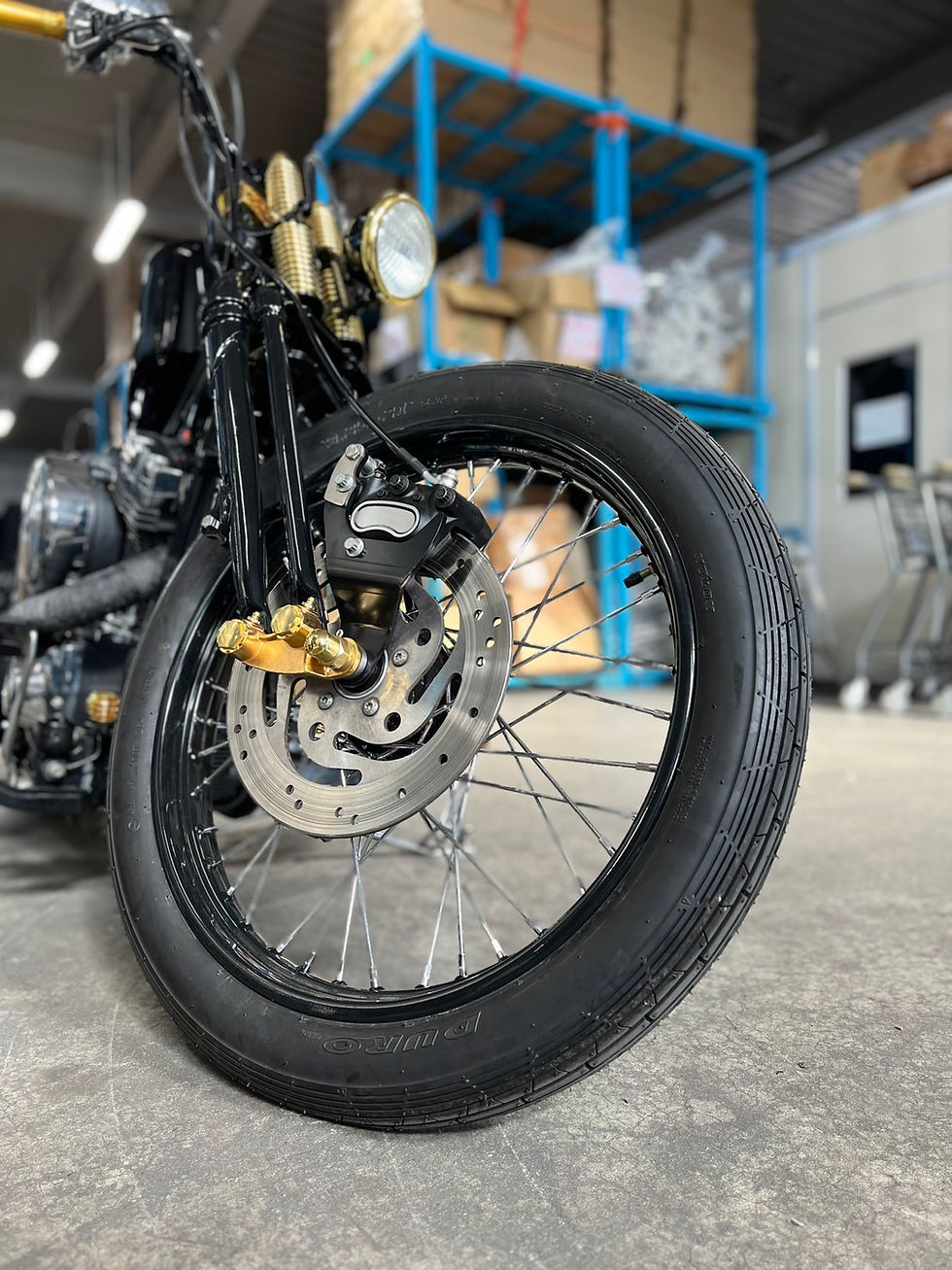 Thumbnail: 21-inch front wheel 40-spoke 21ｲﾝﾁ フロントホイール 40本スポーク《２Color》