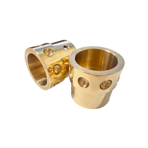 Brass drilled exhaust end tips 真鍮ドリルドマフラーエンドチップ 