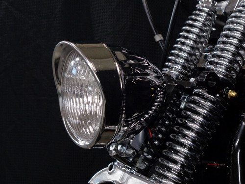 Bates style headlight with brim [3 colors] ツ バ付き ベーツヘッド