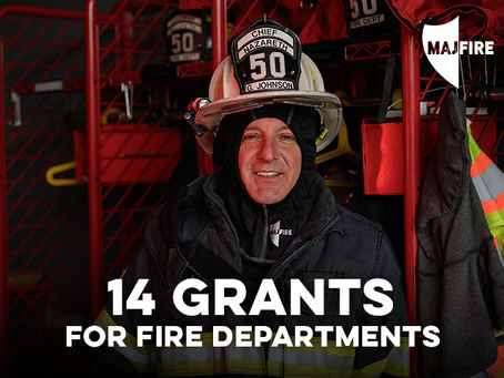 14 grants for fire departments