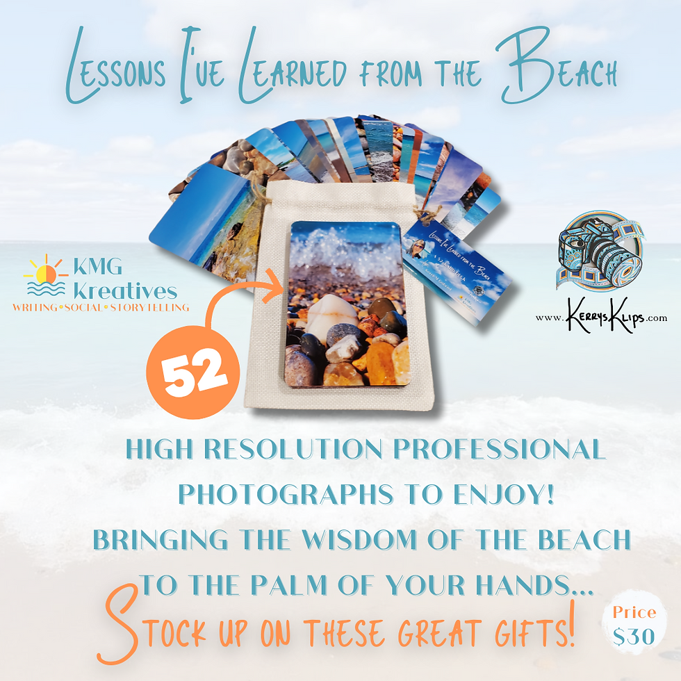 Thumbnail: Lessons I've Learned from the Beach - 52 Kard Deck -Inspirational