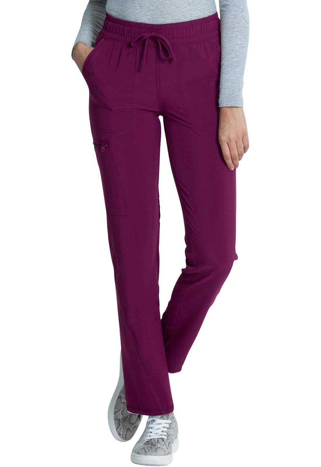 Cherokee - Allura - Mid Rise Tapered Leg Drawstring Pant