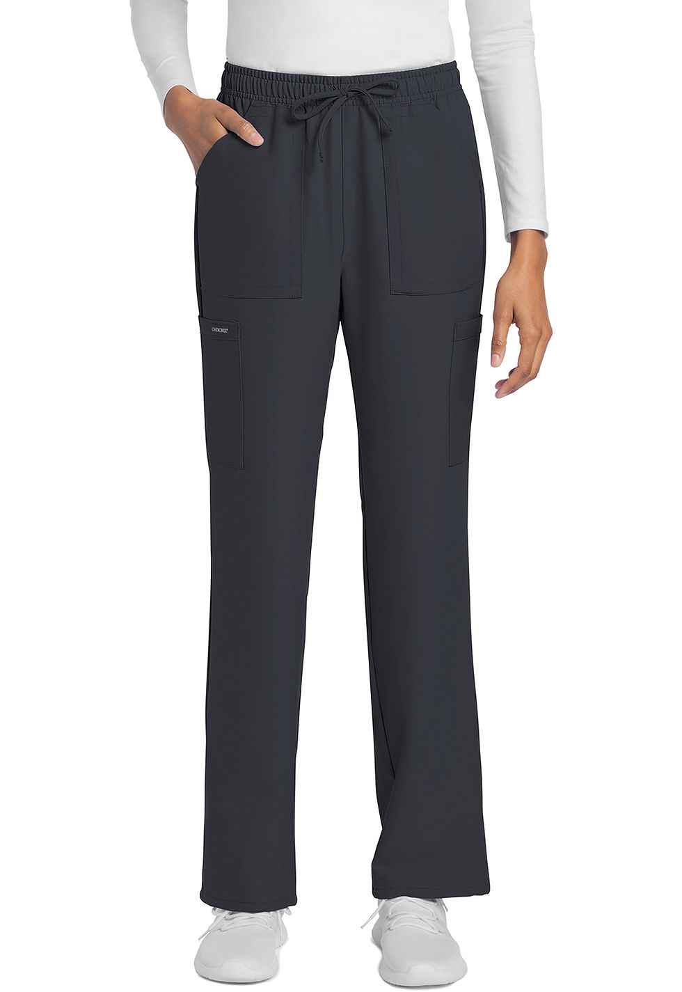 Thumbnail: Cherokee - Ultra - Mid Rise Drawstring Trouser Cargo Pant