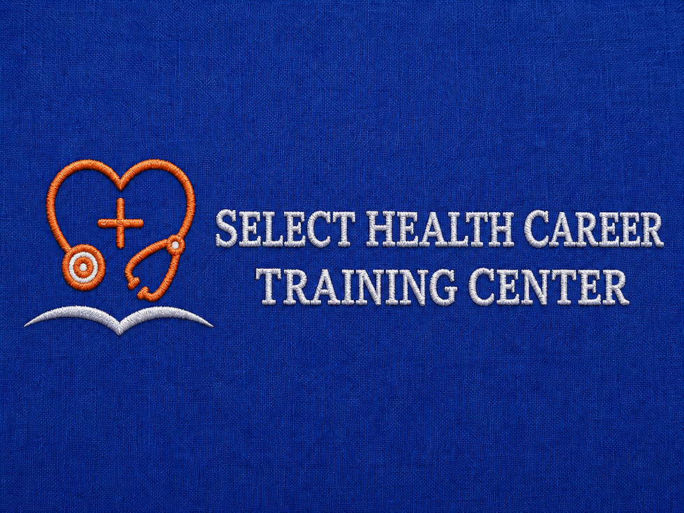 Thumbnail: Select Health Training  Scrub Set  Embroidered