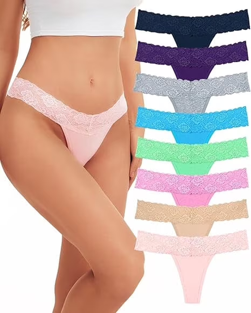 Sexy Lace Thongs for Women Thong Underwear Women Lace T-Back Panties Women Under