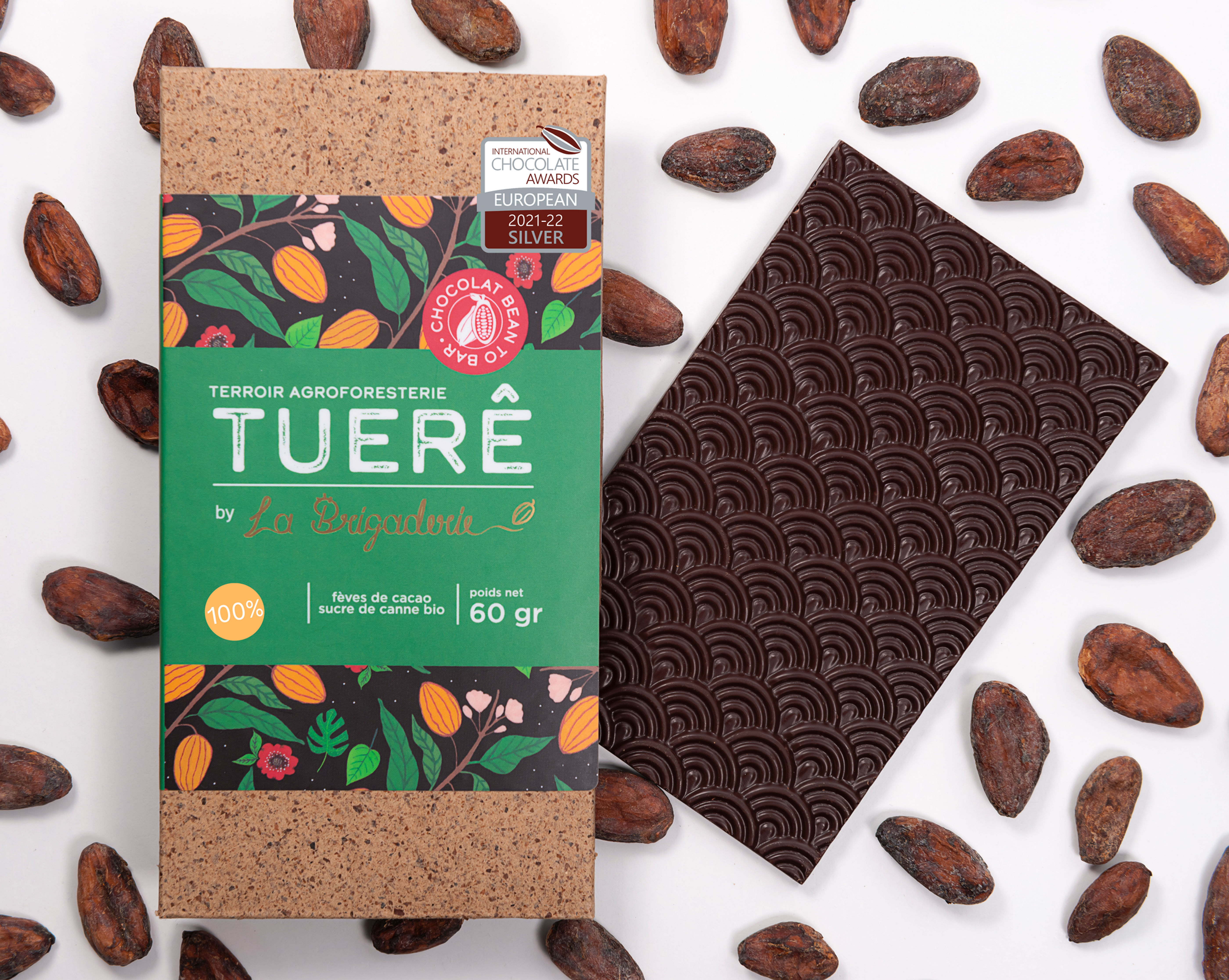 Chocolat bean to bar AMAZONIA Terroir Agroforesterie Tuerê 100%