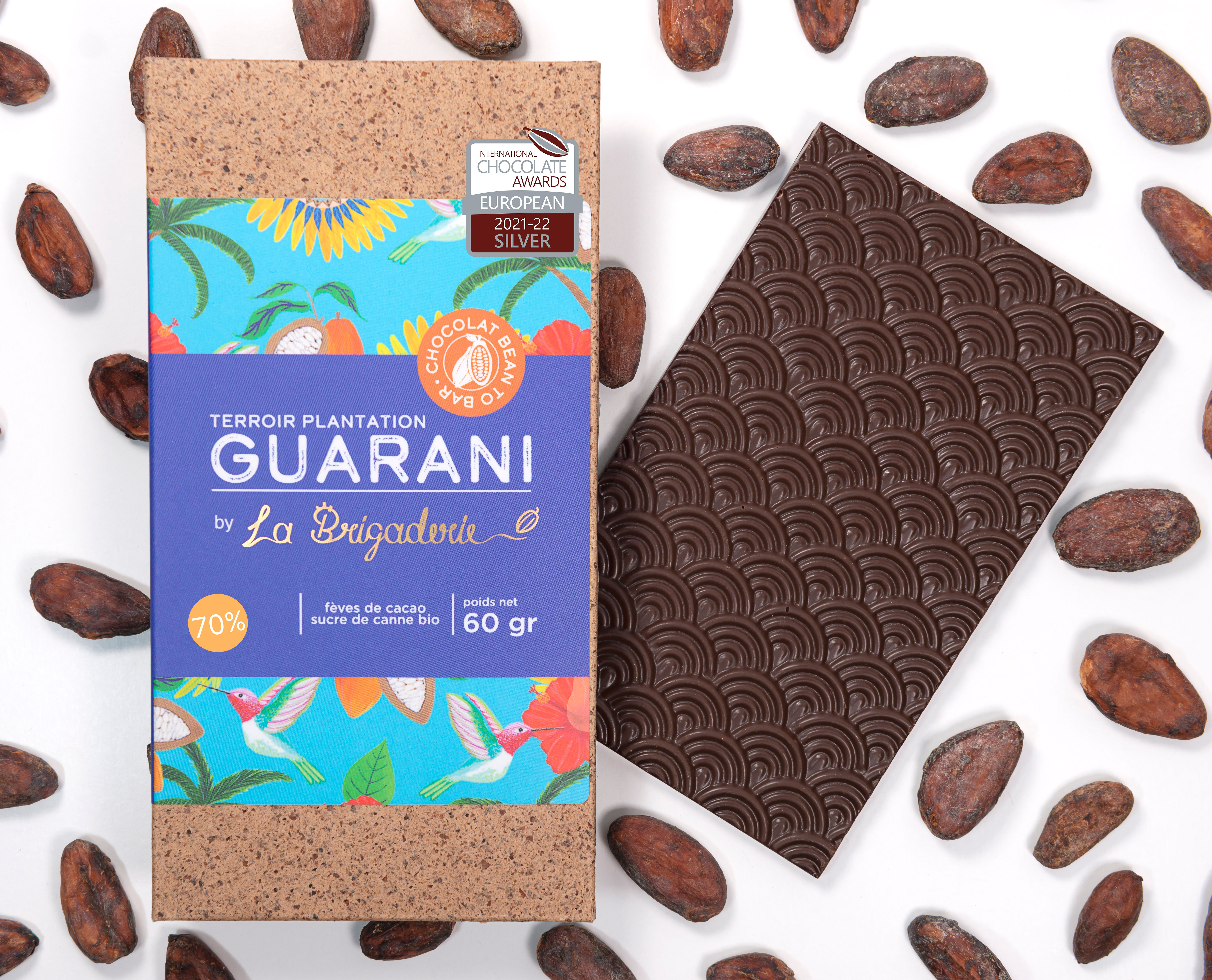 Chocolat bean to bar LINHARES Terroir Plantation Guarani 70%