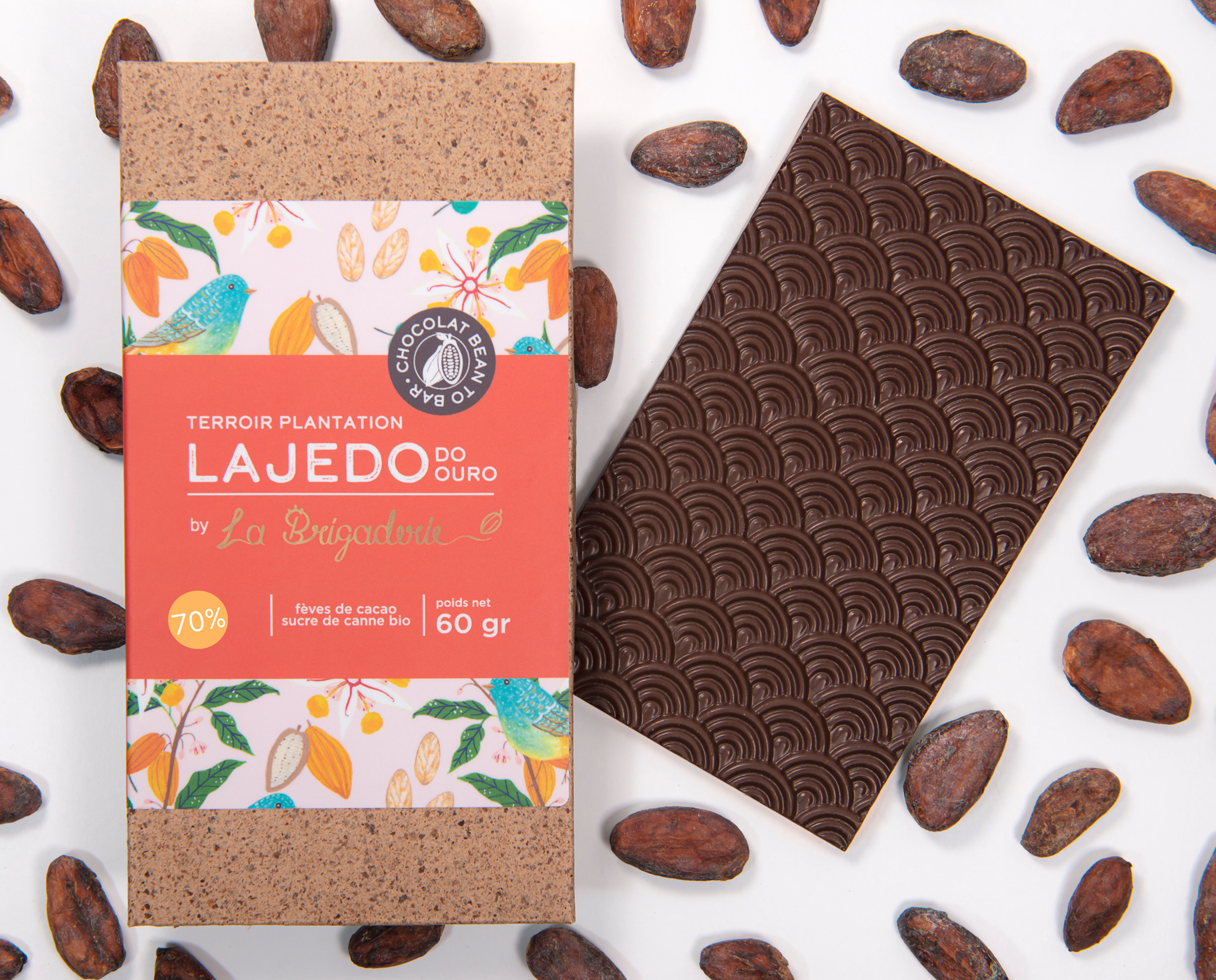 Chocolat bean to bar CATONGO Terroir Plantation Lajedo do Ouro 70%