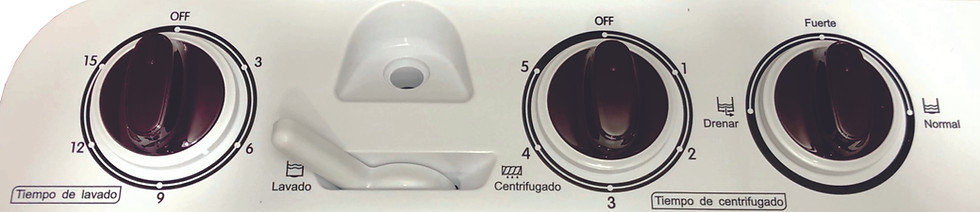 Miniatura: Lavadora Semi-automática CALANG 7 Klg - 15 Lbs Blanca LAVSA-1112T