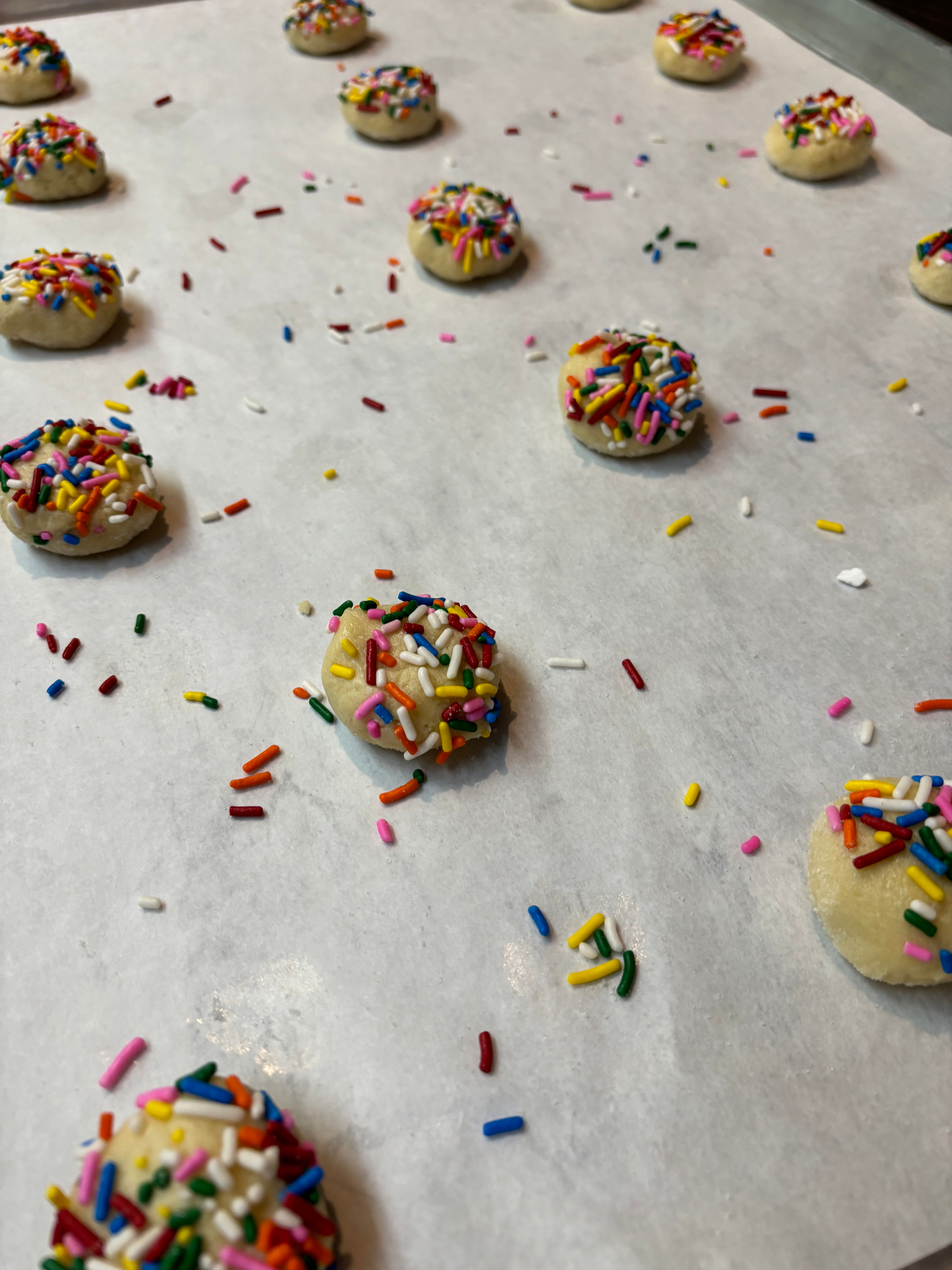 Sprinkle Sugar Cookie Dough