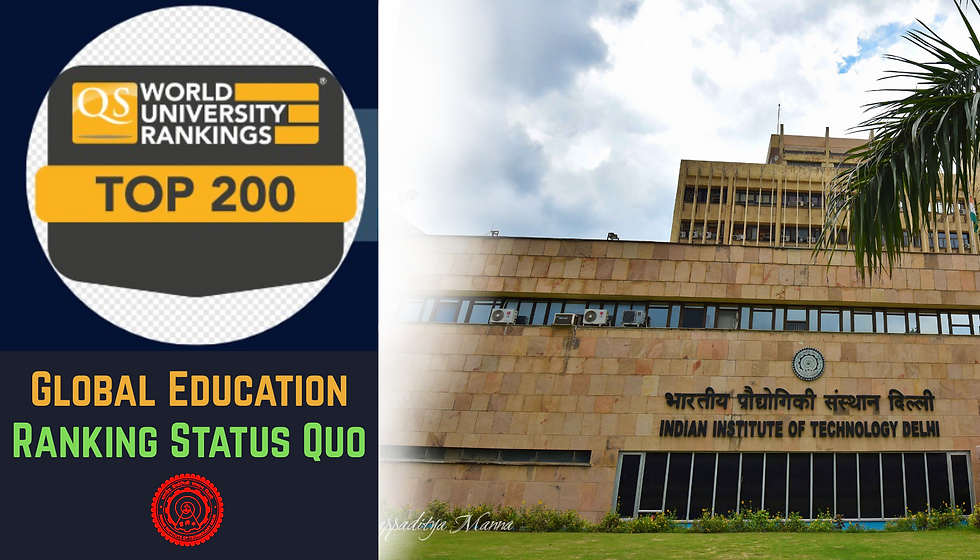 IIT Delhi Rajat Khare Global Vision Challenges Global Standards