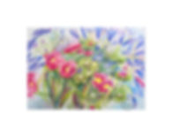 Pink Chrysanthemum to fit A4 frame with mount