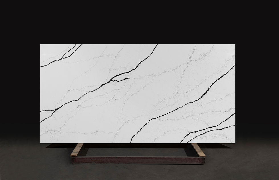 Calacatta Polarite Quartz
126" x 63" x 3cm