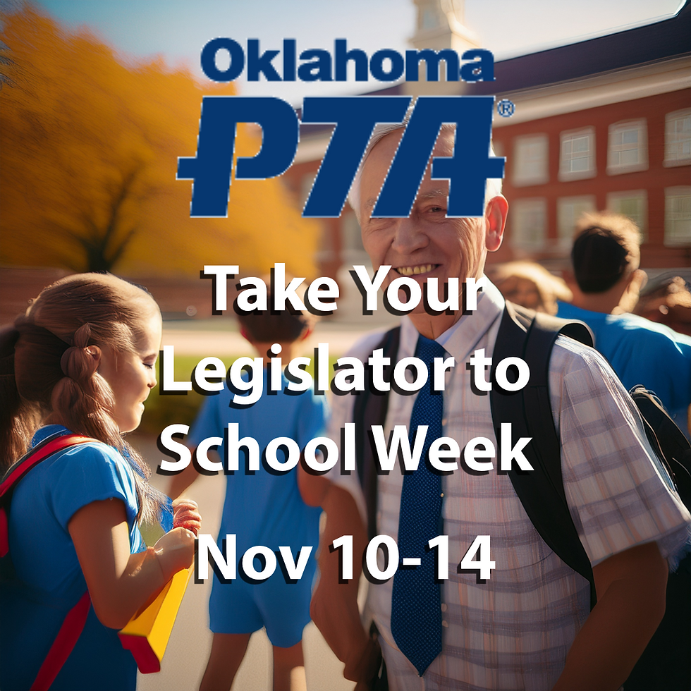 OKPTA Take Your Legislator to School Week