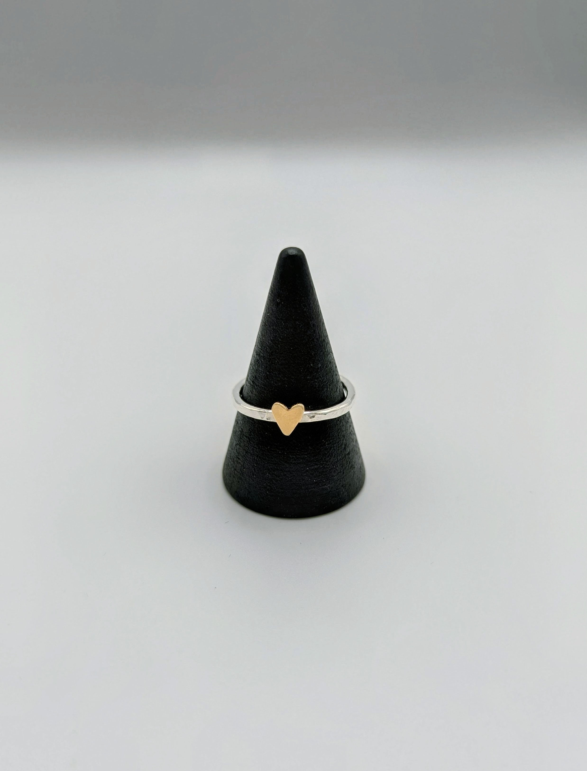 Heart of Gold Rings