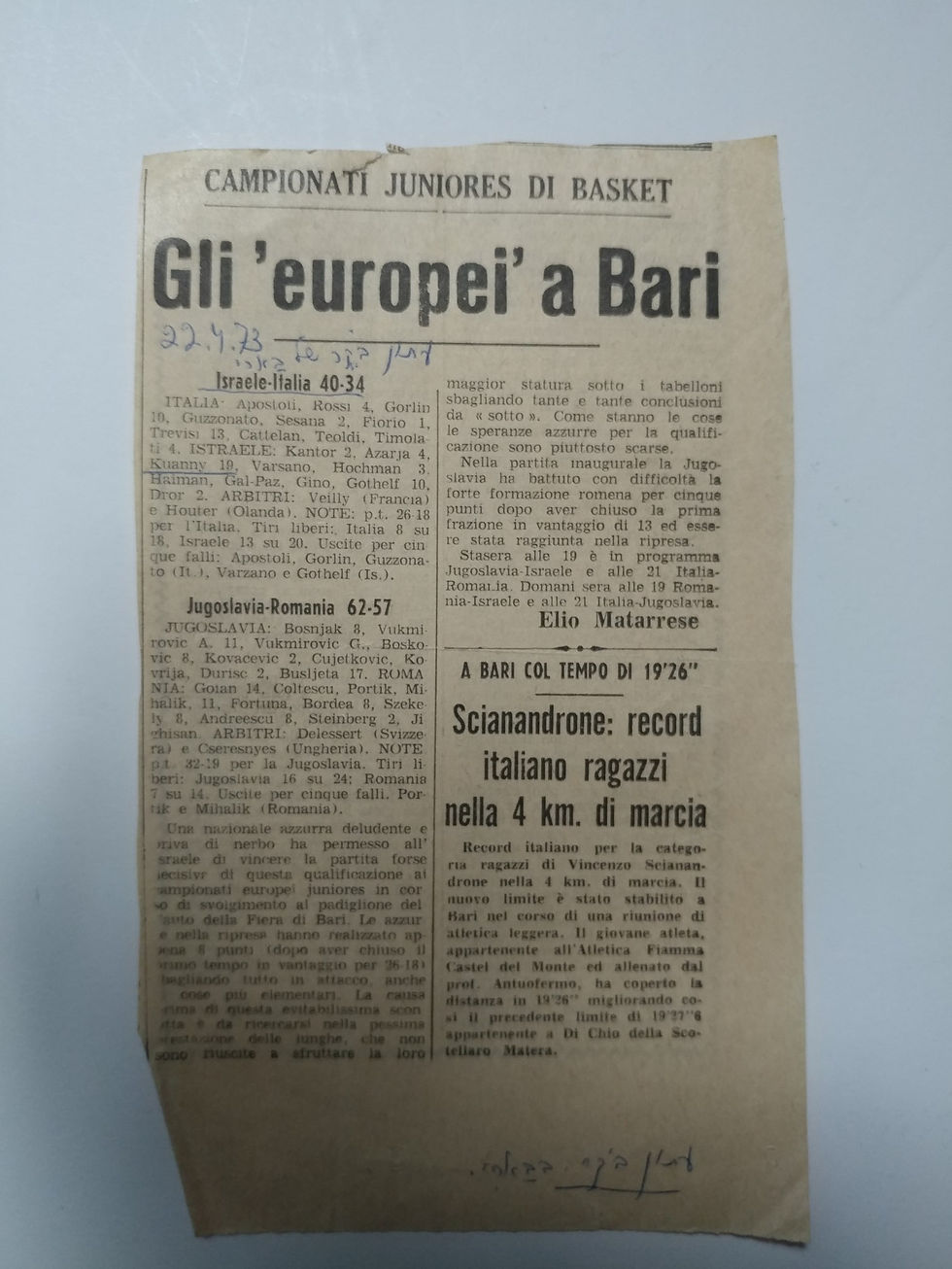 נטע כנעני ינובר ארכיון היכל התהילה כדורסל נשים (501)