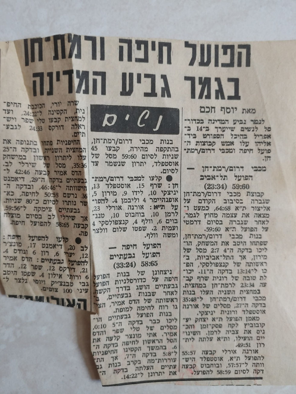 שרה זיגלמן יערי ארכיון להיכל התהילה כדורסל נשים (91)