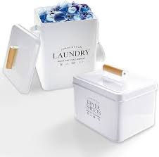 Laundry Powder Detergent Dispenser with Scoop