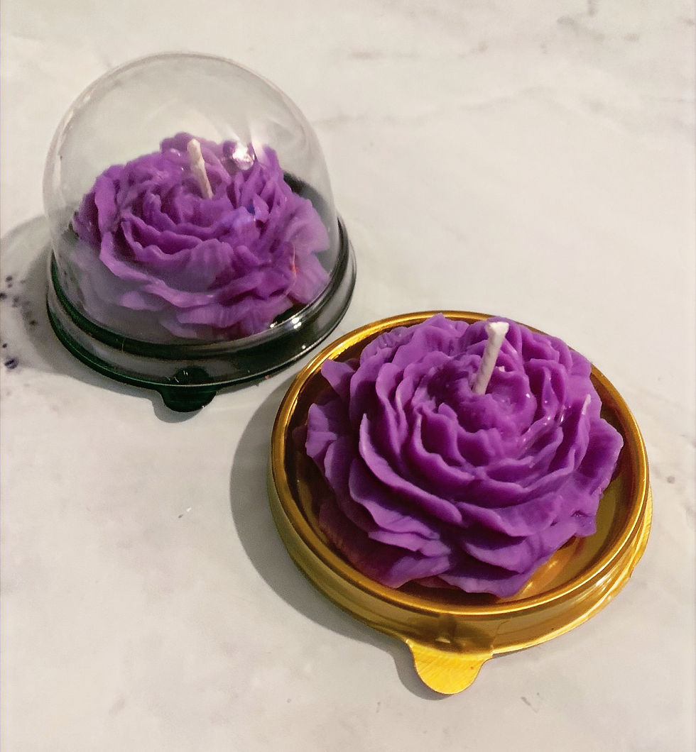 Thumbnail: TIMELESS PEONY ROSE CANDLE IN BOX