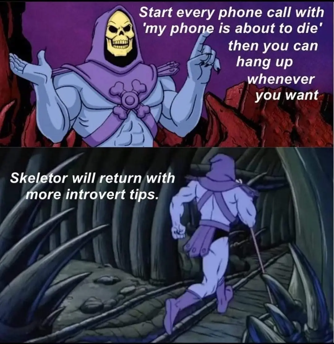 Skeletor shu shu teaches you how to jitao cut off folks when on the phone without hurting their feelings kym? content media
