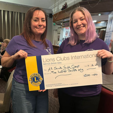 Kings Heath Lions Club Donation