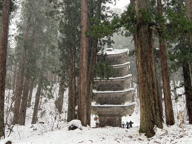 Five-storied Pagoda of Mt. Haguro