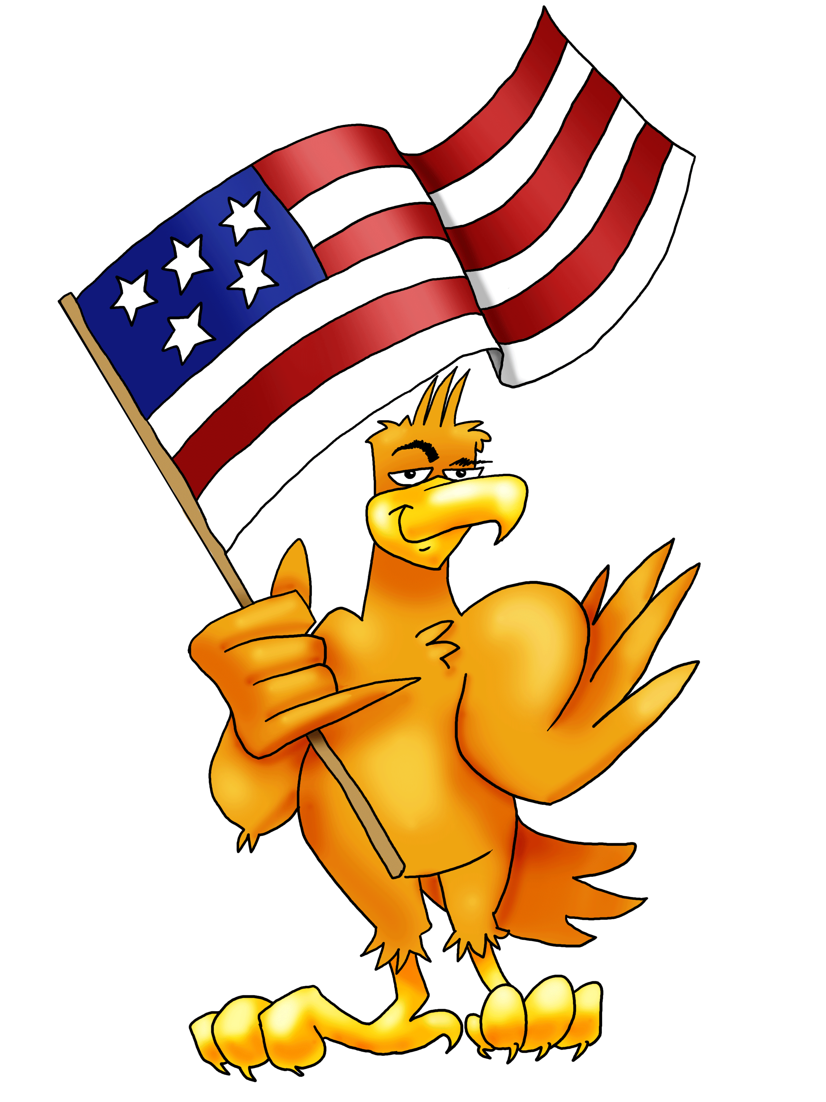 Ernie the Eagle Big Blast Mascot