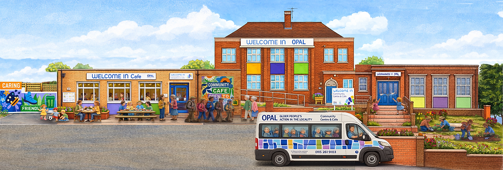 Welcome In Community Centre and Café, the home of OPAL