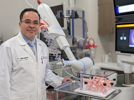 McLaren Greater Lansing Invests Nearly $700k in Early Lung Cancer Detection with New Robotics Technology
