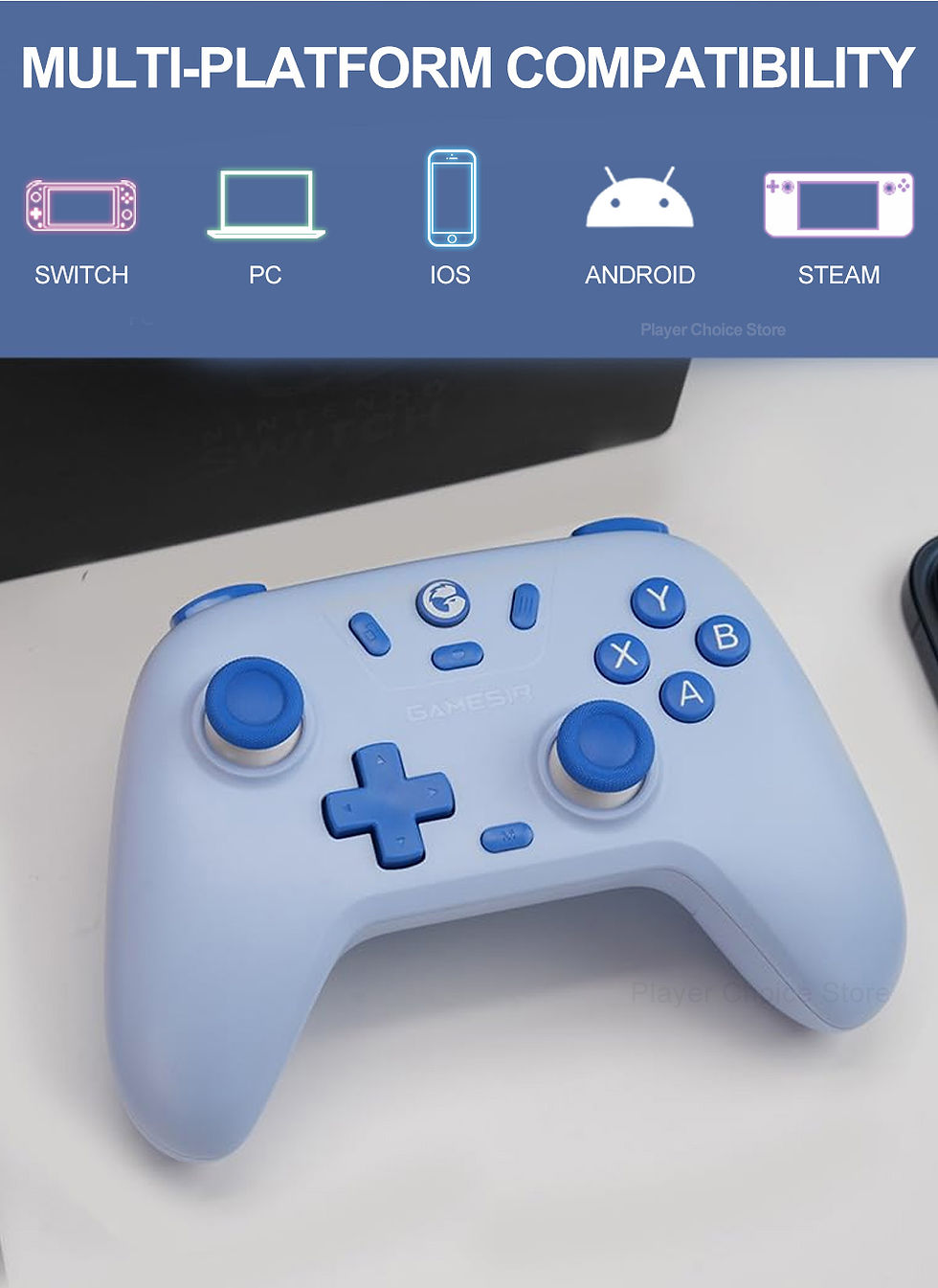 Thumbnail: GameSir Nova Lite Gamepads PC Switch 2 Gaming Controller for Nintendo Switch 2 S