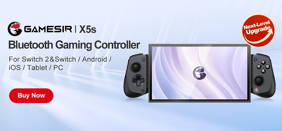 Thumbnail: GameSir X5 Lite Mobile Phone Gamepads for iPhone 16 15 Series iPad Mini Android 