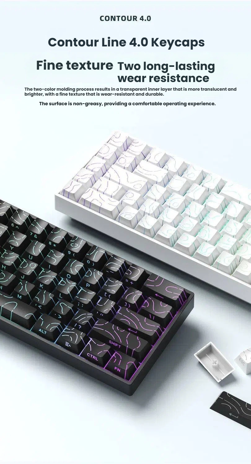 Thumbnail: K61 USB Mini Mechanical Gaming Wired Keyboard Hot-Swappable Mechanical Keyboard 