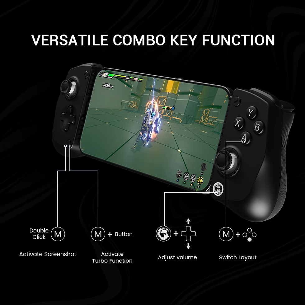 Thumbnail: GameSir X5 Lite Mobile Phone Gamepads for iPhone 16 15 Series iPad Mini Android 