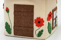 Doorstop "Poppy cottage"