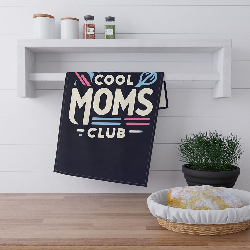 Thumbnail: Cool Mom's Club Tea Towel
